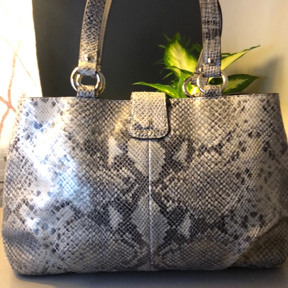 Coach Soho Embossed Python Leather Shoulder Bag - image 2